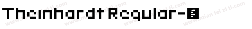 Theinhardt Regular字体转换